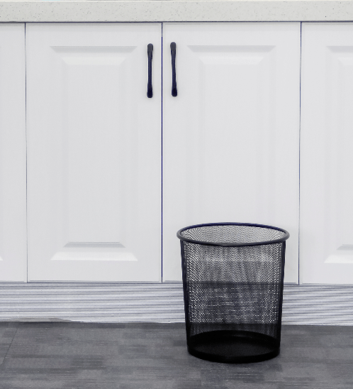 SMITH ตะกร้าเหล็กกลมอเนกประสงค์ 12.5 ลิตร (M) รุ่น TG59202 ขนาด 27x27x27.5ซม. รุ่น TG59202 สีดำ