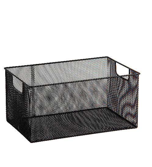 SMITH กล่องเหล็ก ไซส์ M ขนาด 34x22x16.5ซม. TG59218 สีดำ