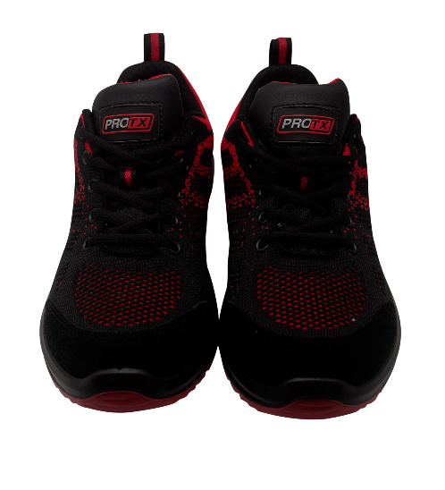 PROTX รองเท้าเซฟตี้ # 42 รุ่น TSS-PU006-0342 ดำ-แดง
