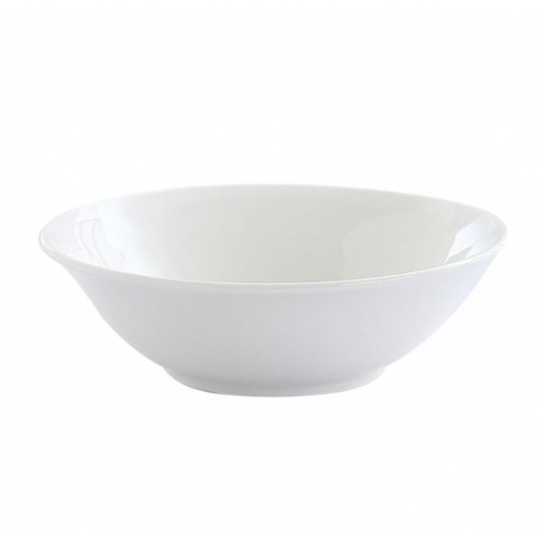 ADAMAS ชามเซรามิค 7 นิ้ว FA013 สีขาว