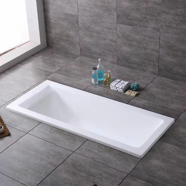 VERNO อ่างอาบน้ำพร้อมสะดือ ขนาด 150X70X40 cm. รุ่น Java 1036  ขนาด  สีขาว