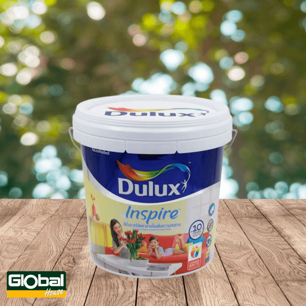 Dulux อินสไปร์ภายในกึ่งเงา เบส A 9 ลิตร New