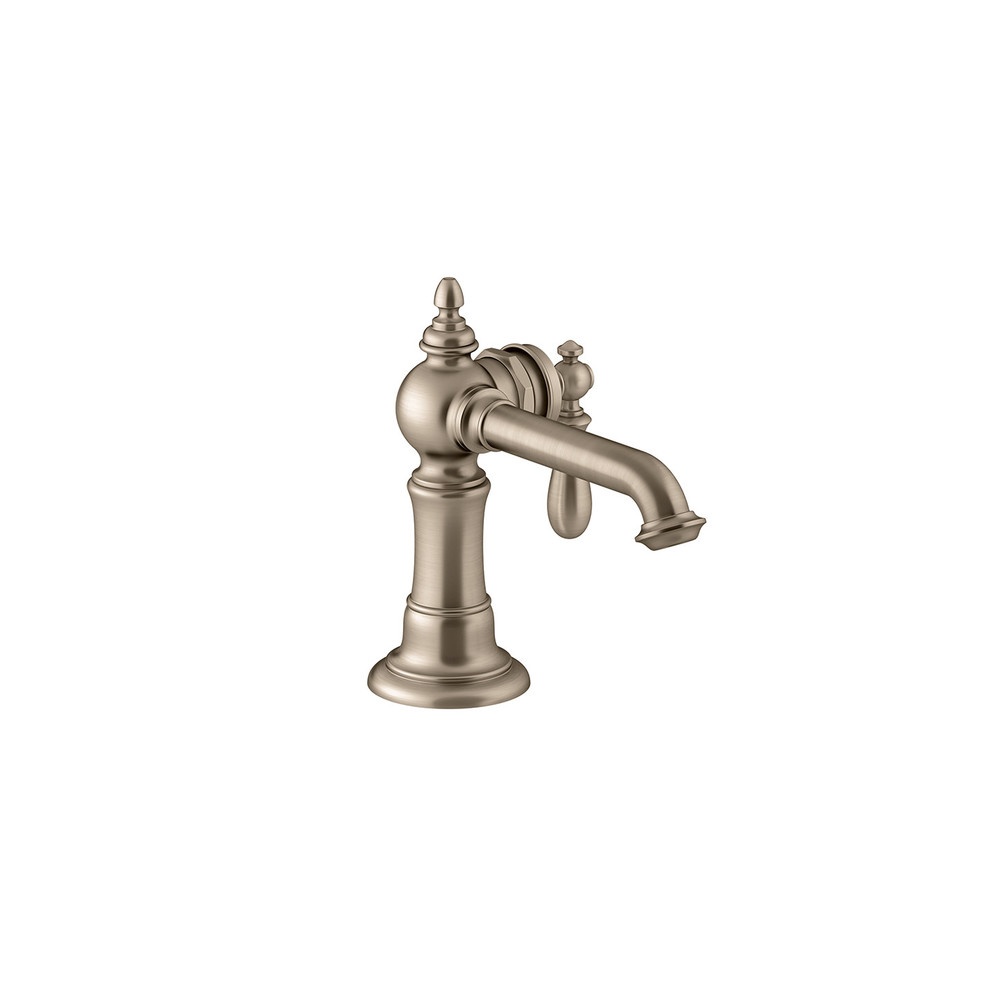Kohler ก๊อกผสมอ่างล้างหน้ารูเดี่ยวแบบก้านโยก รุ่น อาร์ทิแฟคส์ 72762T-9M-BV สีบรอนซ์ KOHLER