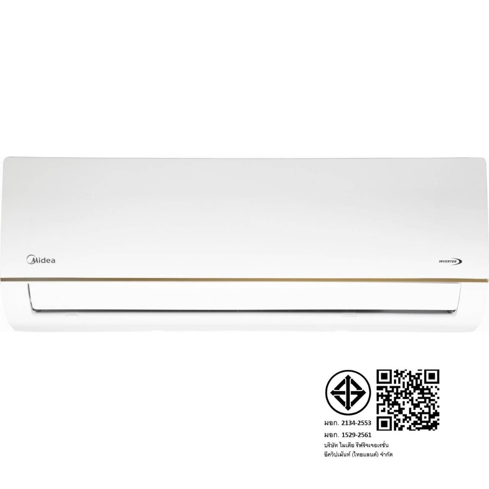 MIDEA เครื่องปรับอากาศ Inverter ECO Easy 2 ขนาด 9000 บีทียู รุ่น MSAF-09CRDN8-IDU