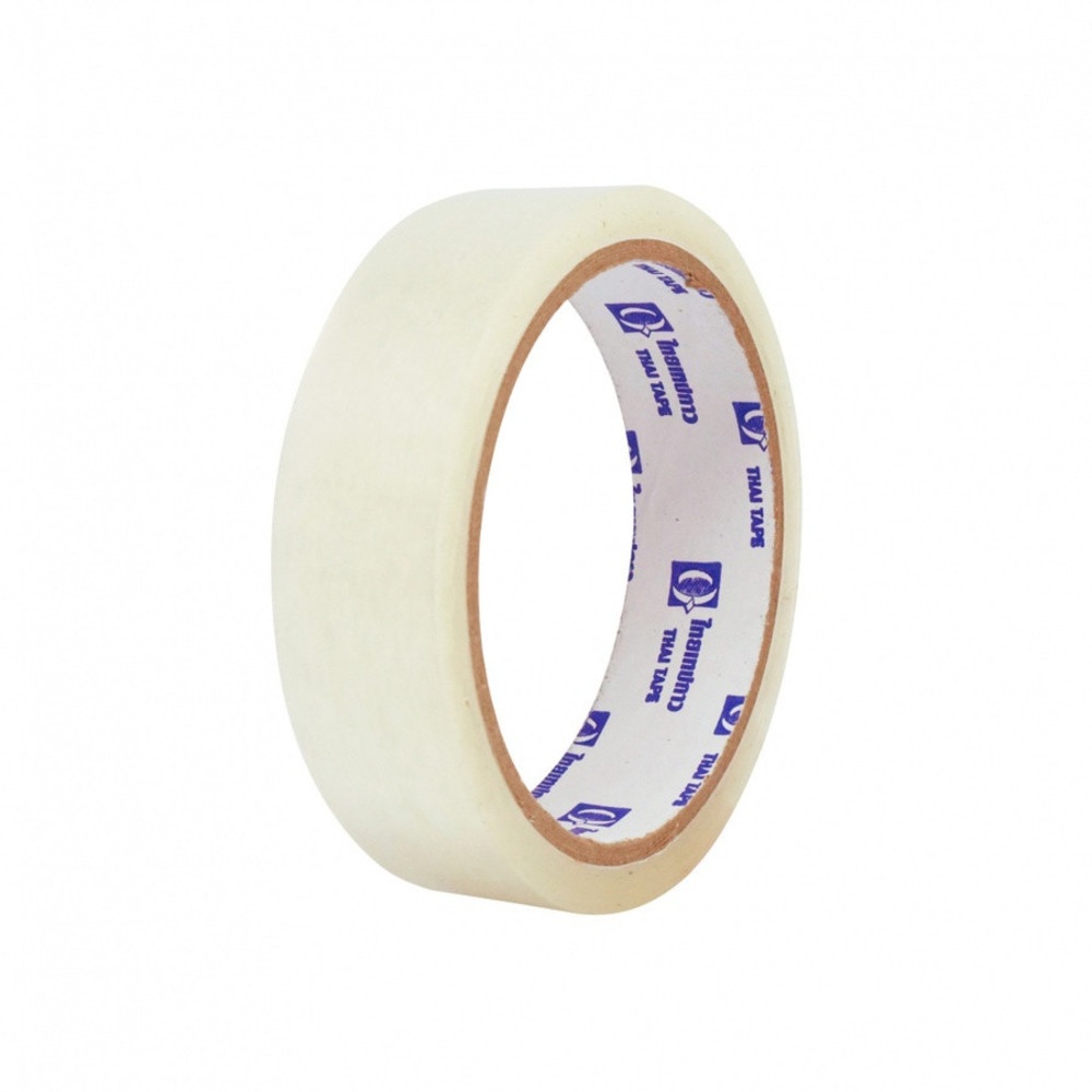 THAI TAPE เทปใส OPP แกน 3 ขนาด 24mm.x45Y. สีใส