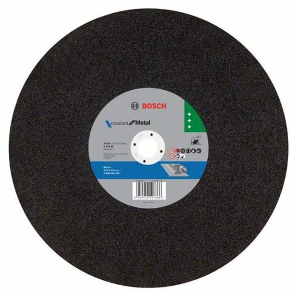 BOSCH ใบไฟเบอร์ ตัดเร็ว 14 นิ้ว 355x2.8x25.4 mm #378