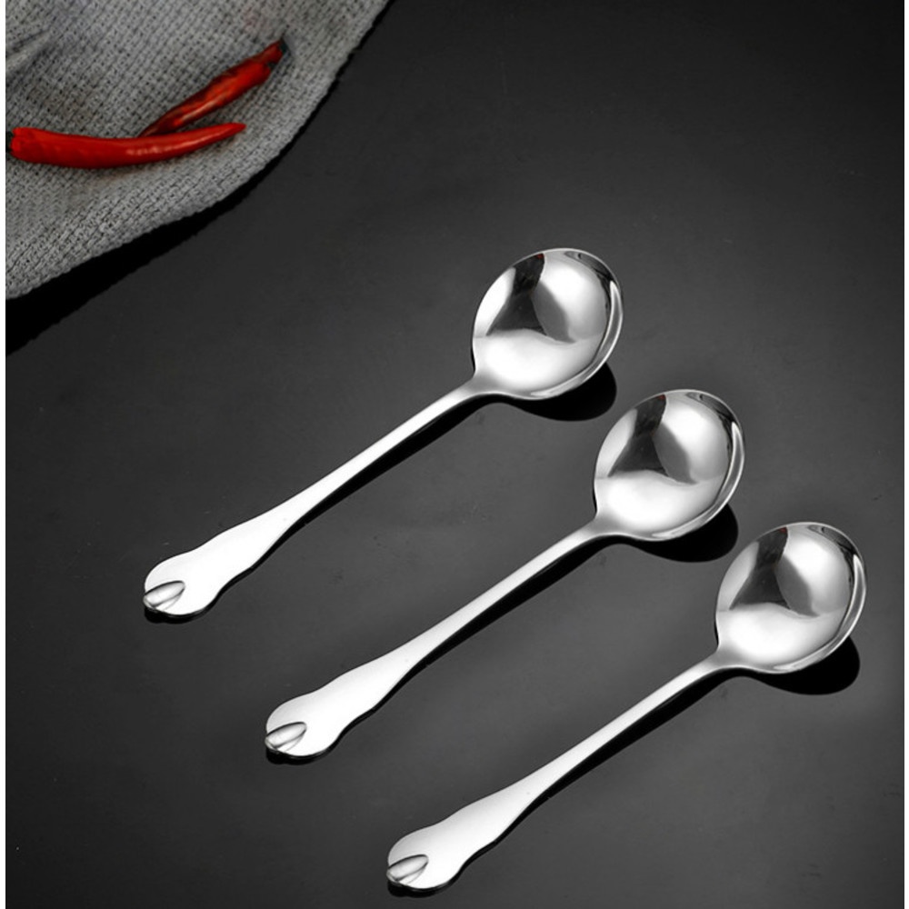 ADAMAS ช้อนซุป 19 ซม. ORGUS สีโครเมี่ยม