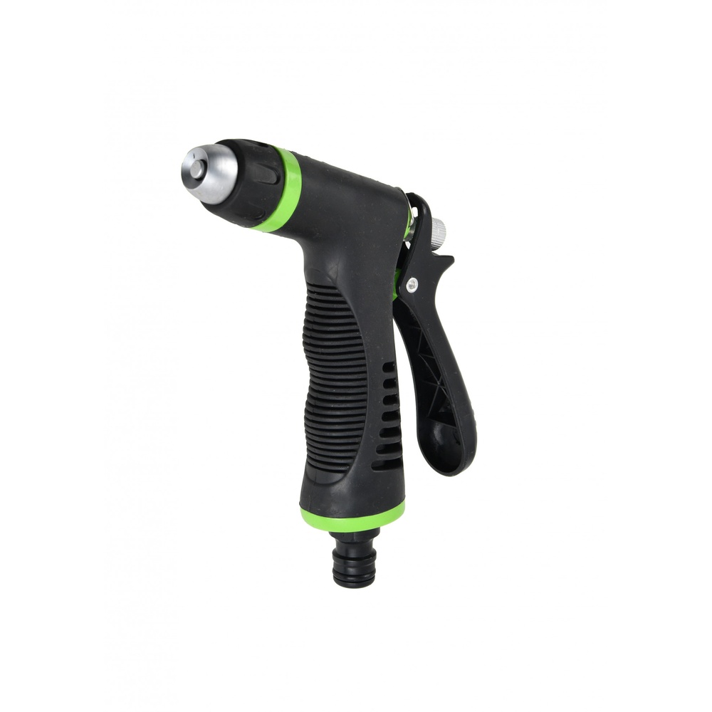 Tree O ปืนฉีดน้ำหัวฉีดอลูมิเนียมปรับ2รูปแบบ รุ่นGLB-8208-0 สีเขียวดำ