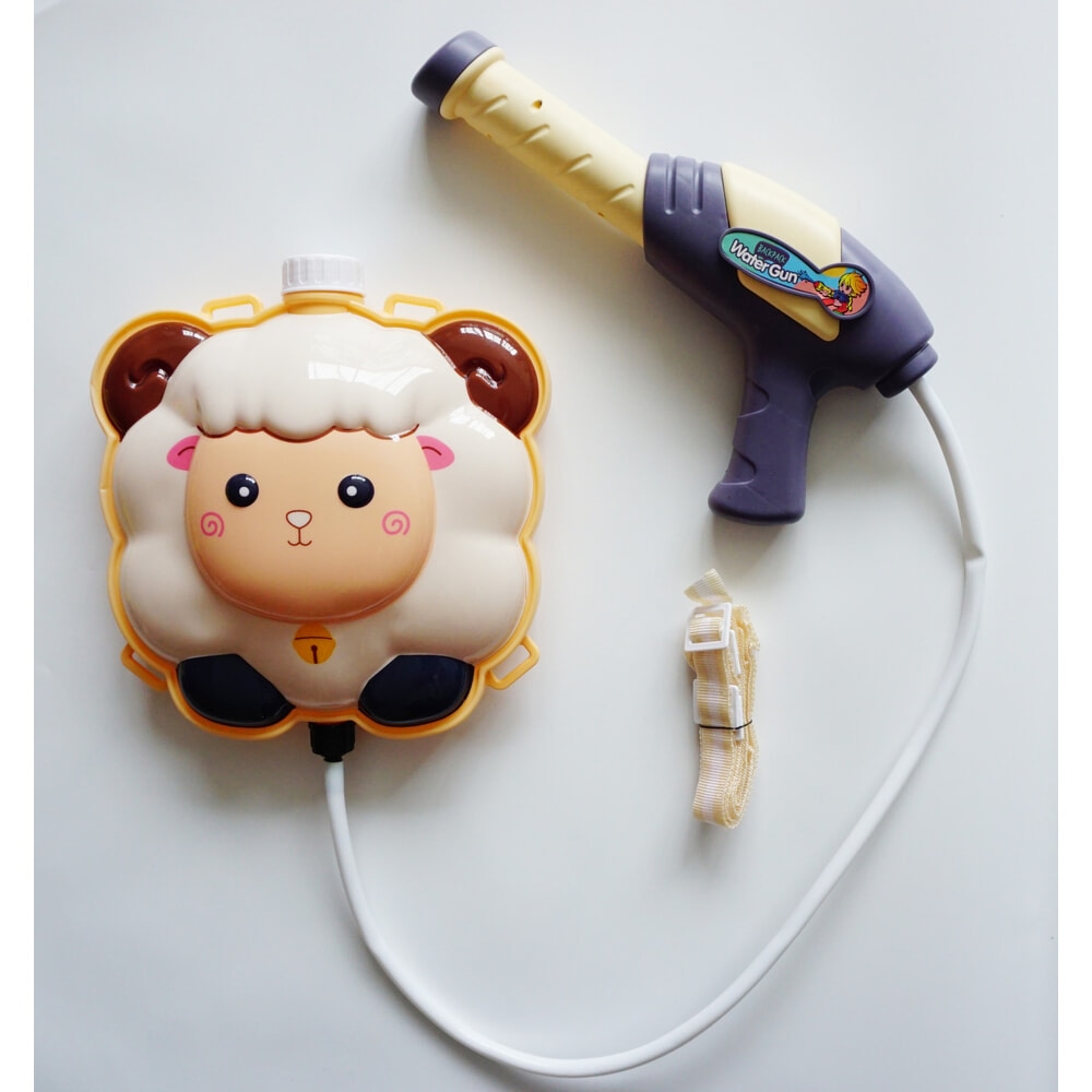 TOYS ของเล่นปืนฉีดน้ำแกะน่ารักแบบกระเป๋าสะพาย รุ่น1030-52 ขนาด45x31x7.5ซม.