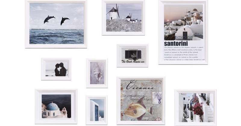 กรอบรูปติดผนัง 10ชิ้นRD-W10