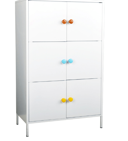 ULA ตู้เก็บของเหล็กอเนกประสงค์ BDL08 สีขาว
