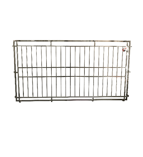 GUNNER สแตนเลสดัดหน้าต่าง SWC247117S (ติดครอบ) 240x110ซม. สีสแตนเลส