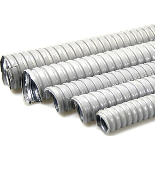V.E.G. ท่ออ่อนเหล็กกันน้ำ ½ นิ้ว ยาว 50 เมตร FSG1650 สีเทา