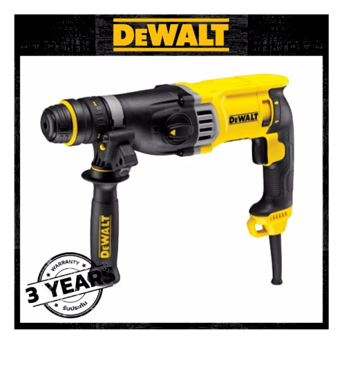 DEWALT สว่านโรตารี่ 28 มม. 900 วัตต์ D25143KA เหลือง-ดำ