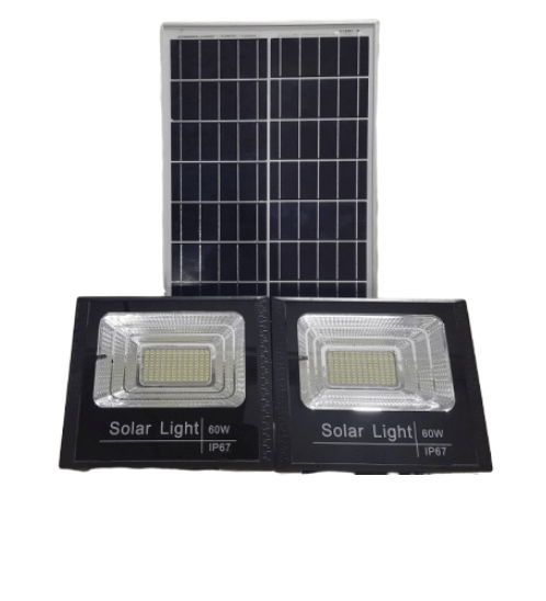 EILON โคมไฟฟลัดไลท์โซลาร์เซลล์ 25W รุ่น LZYS007 IP67 แสงเดย์ไลท์