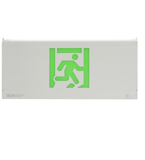 EILON ป้ายไฟฉุกเฉิน LED ทางออก B3-A-EXIT สีขาว