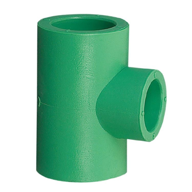 ERA ข้อต่อสามทางลด PPR 1 1/2 x1/2 (50mm)x(20mm) สีเขียว