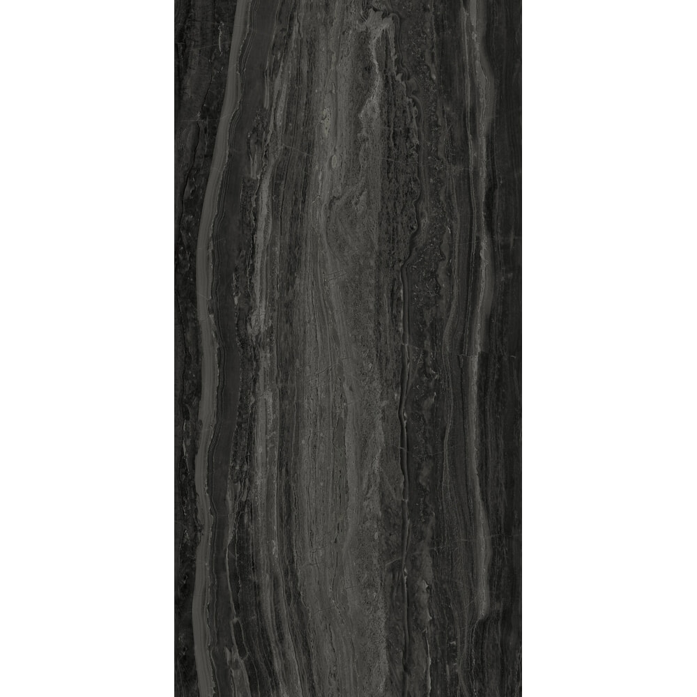 La Arezza กระเบื้องพอร์ซเลน 75X150 ซม. รุ่น Luxura elite marble black (75YB388) High-glossy anti slip Random (2pcs /box 2.25 sqm)