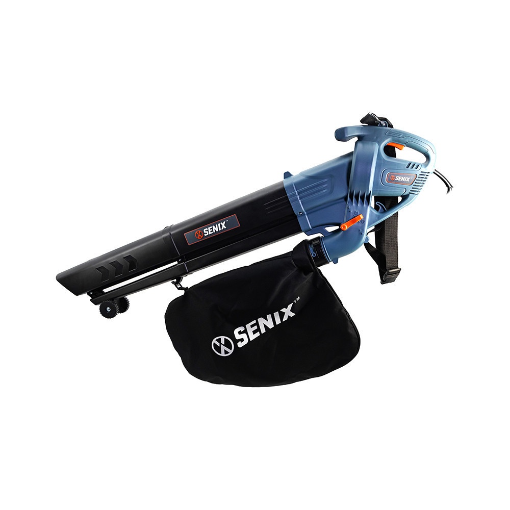 SENIX เครื่องเป่าและดูดใบไม้ 2200W รุ่นBLVE22-M-EU สีน้ำเงิน (พ่วงสายไฟ8เมตร)
