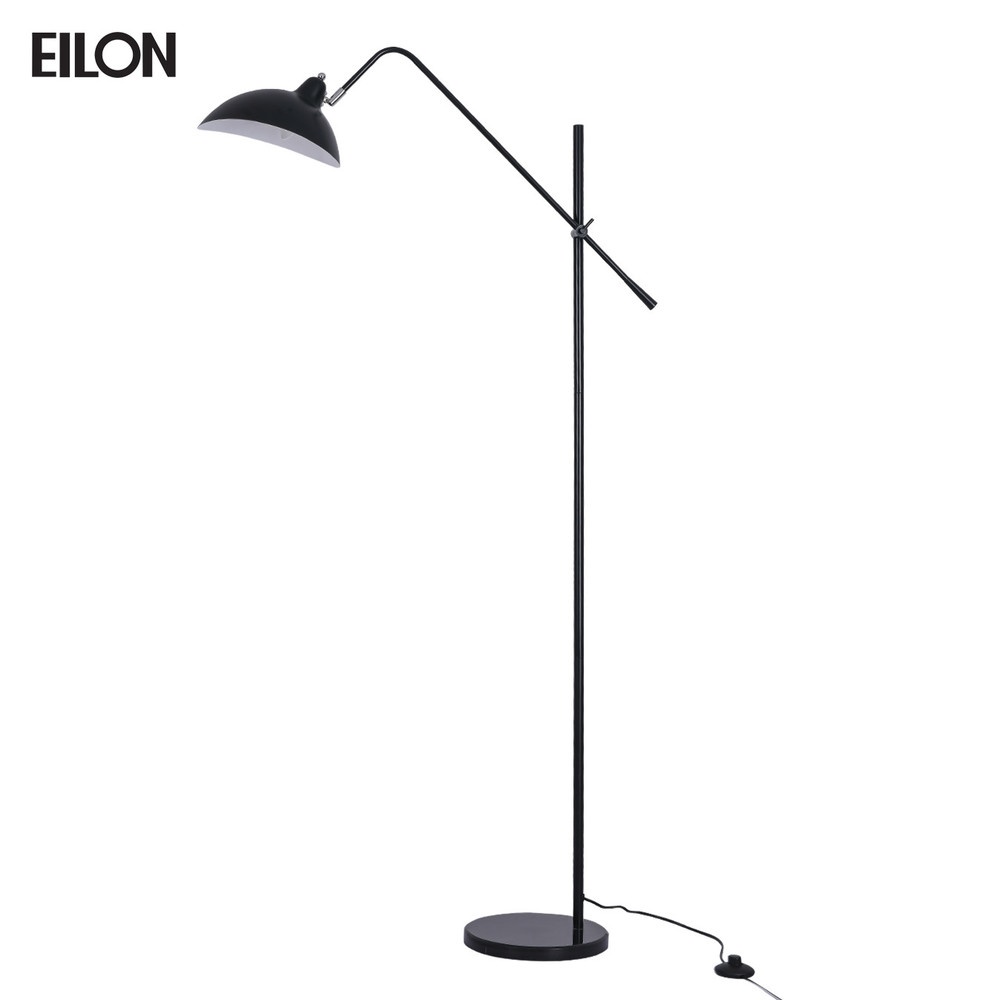 EILON โคมไฟตั้งพื้นโมเดิร์น รุ่น Zali S3028F สีดำ