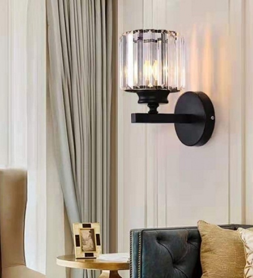 EILON โคมไฟติดผนัง Modern รุ่น Y56 สีดำ