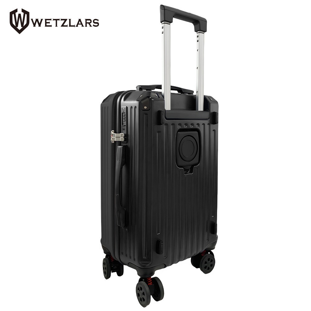 WETZLARS กระเป๋าเดินทาง ขนาด 28 นิ้ว รุ่น Autumn ขนาด 34x40x67.50ซม. สีดำ