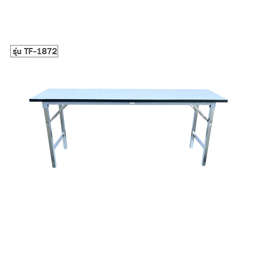 Delicato โต๊ะพับหน้าขาวปิดโฟเมก้า45x180x75 ซม.รุ่นTF-1872