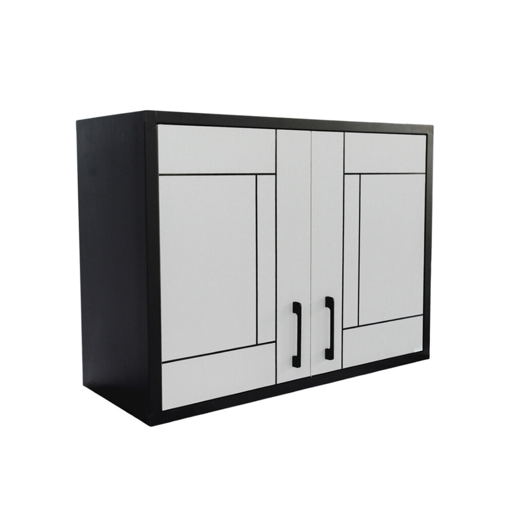 CLOSE ตู้แขวนคู่ uPVC LABARIS ขนาด 86x66cm. สีเทา