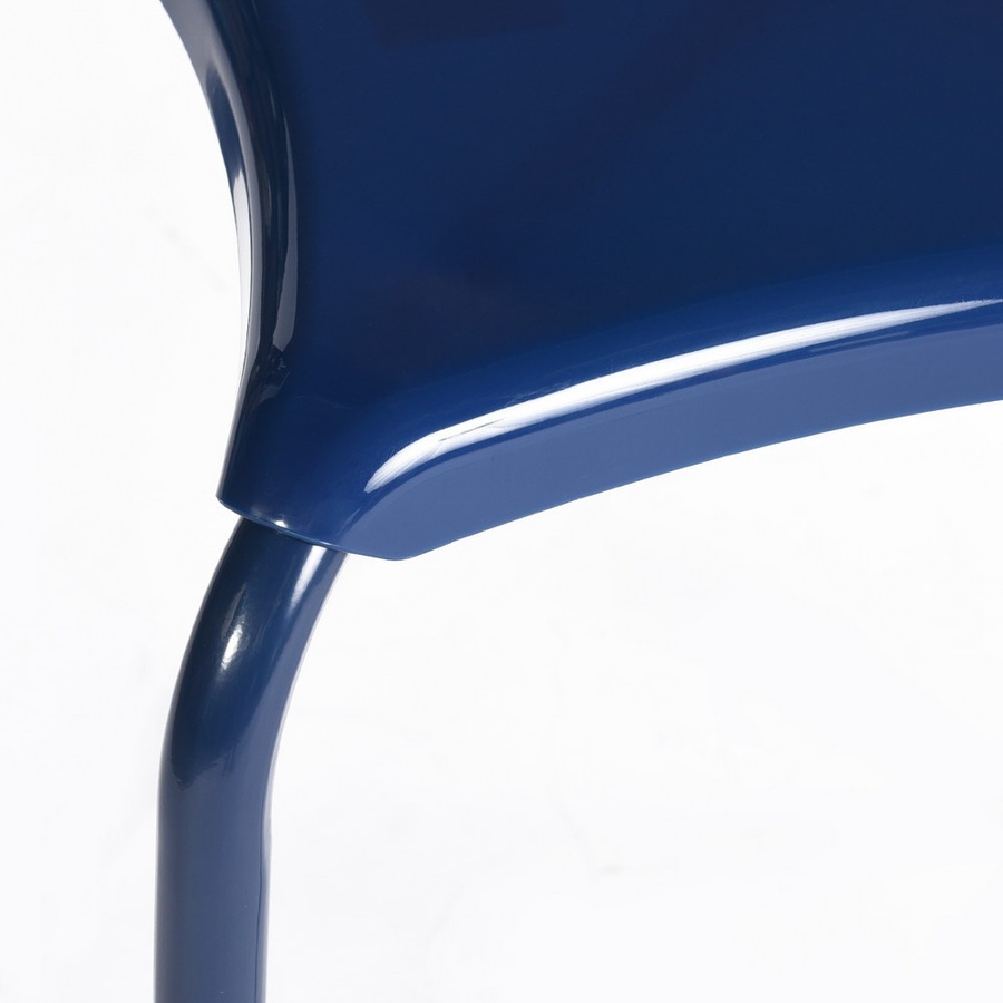 Delicato เก้าอี้เหล็ก  FREY DARK BLUE  ขนาด 34x34x46 ซม.  สีน้ำเงิน
