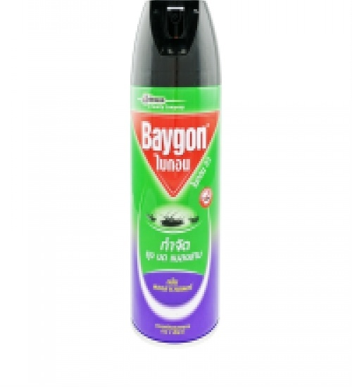BAYGON ไบกอนสเปรย์ กลิ่นลาเวนเดอร์ 300 มล. เขียว
