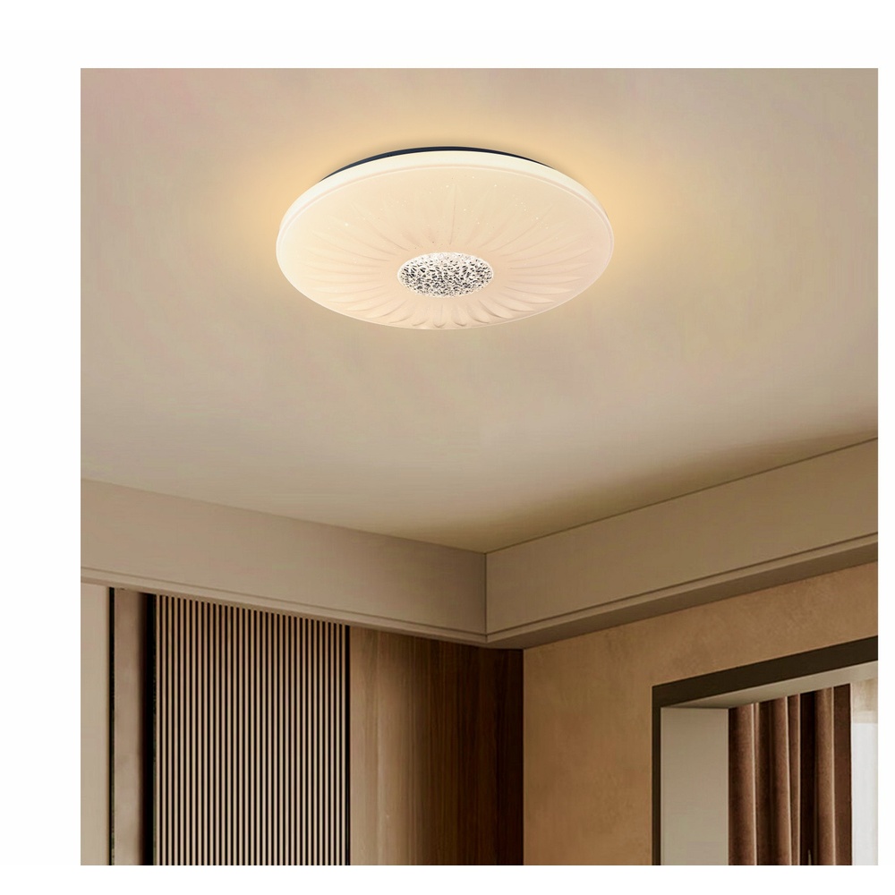 EILON โคมไฟเพดาน LED 36W รุ่นMVY5008-CCT-36 ปรับได้ 3 แสง