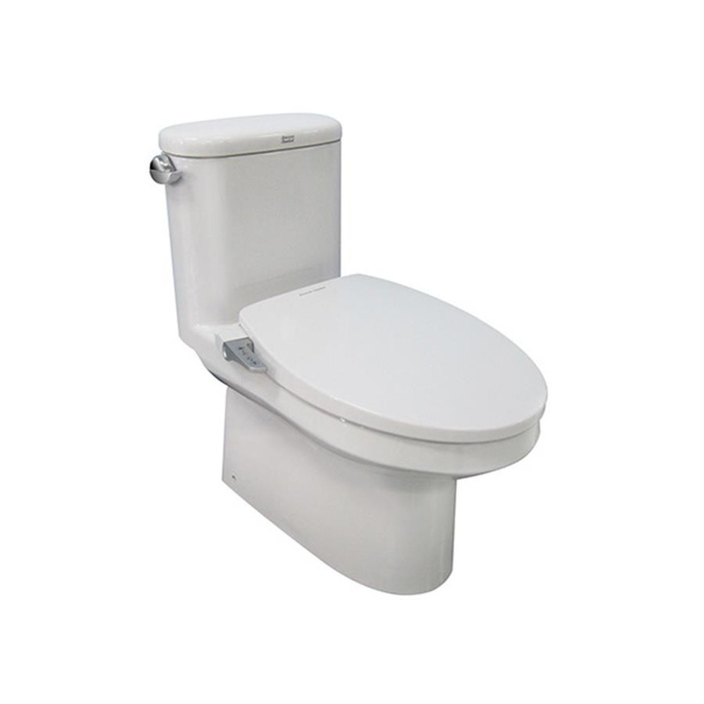 American Standard สุขภัณฑ์ชิ้นเดียว แบบกดข้าง พร้อมฝา Slim Smart Washer รุ่น คาเด็ท 2045PMB4-WT-0