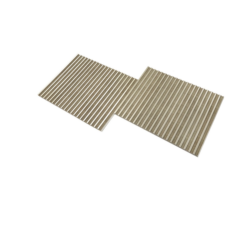 GREAT WOOD ไม้ฝ้าระแนง PS รุ่นJC1368-4043 ขนาด 302x7x2900 มม. สีlinen & Silver