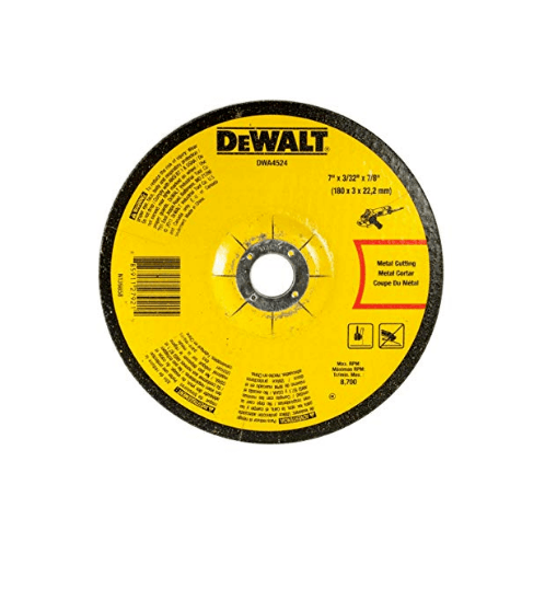 แผ่นตัดเหล็ก 7 นิ้ว รุ่น DWA4524-B1 180x3x22 มม. Dewalt