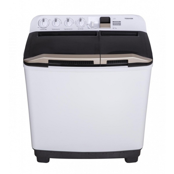 TOSHIBA เครื่องซักผ้า 2 ถัง 11kg. VH-H120WT สีขาว
