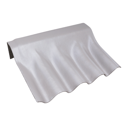 ตราเพชร ครอบเพิงแหงนโมเดิร์น ขวาไปซ้าย กระเบื้องจตุลอน ขนาด 50x39 ซม สีธรรมชาติ