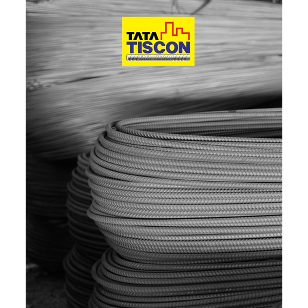TATA เหล็กข้ออ้อย SD40 10mm. 10m. พับ