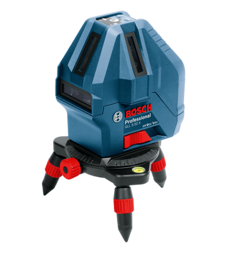 BOSCH เครื่องกำหนดแนวเส้นแบบเลเซอร์ 5 เส้น 50m GLL5-50x
