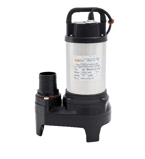SUMOTO POMPA ปั๊มจุ่มน้ำสะอาด และน้ำเค็ม 200 วัตต์ INOX250 สีโครเมี่ยม