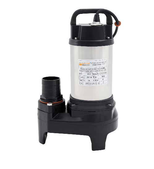SUMOTO POMPA ปั๊มจุ่มน้ำสะอาด และน้ำเค็ม 400 วัตต์ INOX400 สีโครเมี่ยม