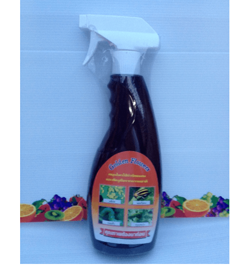 Golden Flowers ปุ๋ยสูตร ป้องกันและกำจัดแมลง(ชนิดน้ำ 500cc.) -
