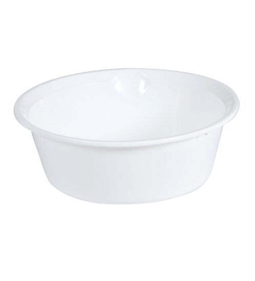 GOME กะละมังกลม 55 ซม.ขนาด 54x54x19 ซม. สีขาว