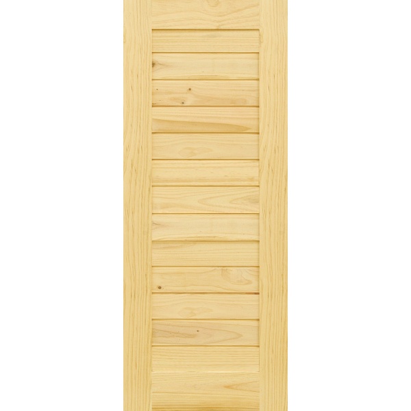 D2D ประตู ไม้สนนิวซีแลนด์ ขนาด 69.50x180cm. Eco Pine-001