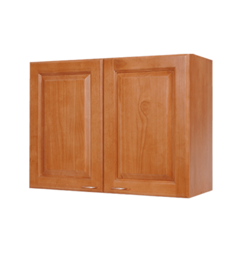 MJ ตู้แขวนคู่บานทึบตรง 30x80x80 ซม. W808SP-CH พิเศษ สีเชอร์รี่