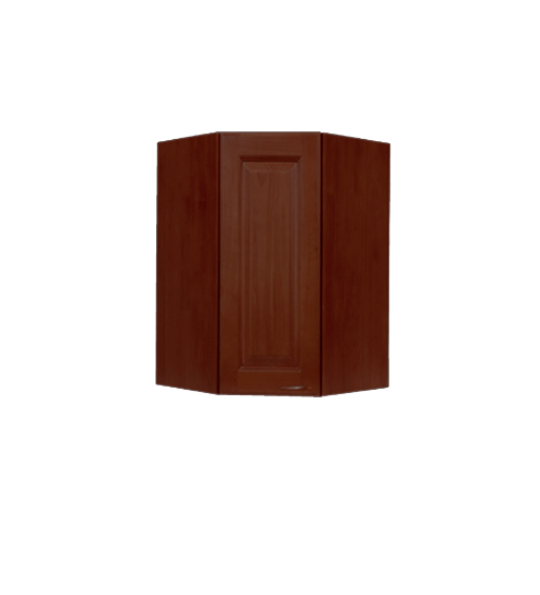 MJ ตู้เข้ามุมหกเหลี่ยม ทึบตรง WC8036-O สีโอ๊ค