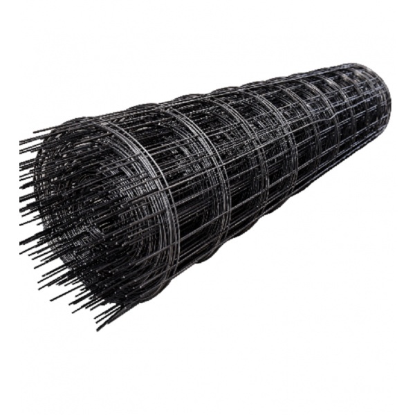 WMI ตะแกรงไวร์เมช 3.0 mm. 25 x 25 ขนาด 2.0 x 50 (ม้วน) สีดำ