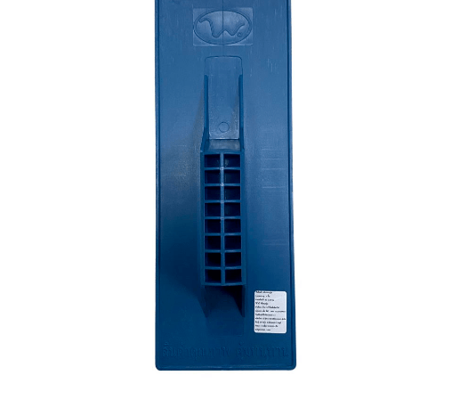 W.PLASTIC เกรียงฉาบปูน PP 11x29.5x7.5 ซม. สีฟ้า