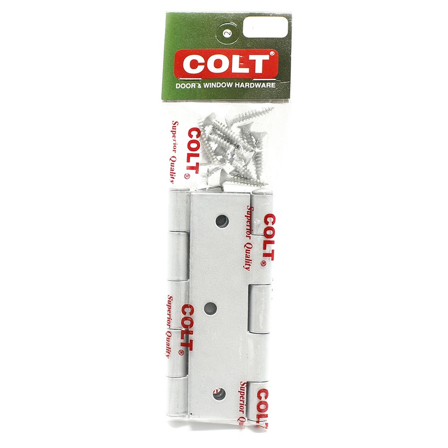 บานพับ COLT #135 3.1/2นิ้ว สีเงิน