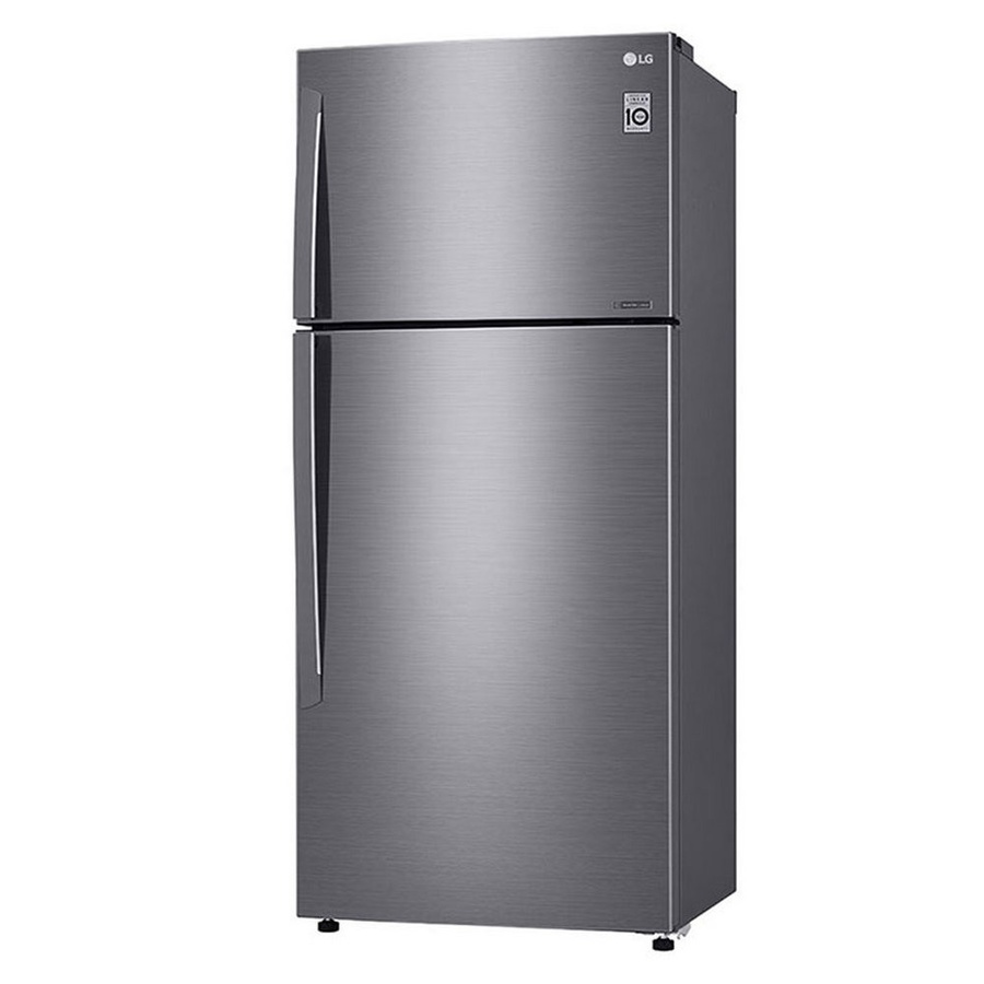LG ตู้เย็น 2 ประตู ขนาด 17.4 คิว GN-602HLCU สีเงินแพตตินั่ม
