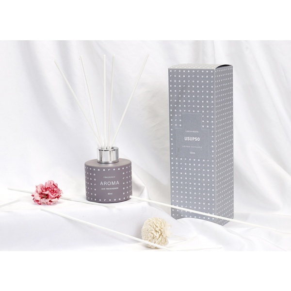 USUPSO ก้านไม้หอมปรับอากาศ Love with westin สีเทา